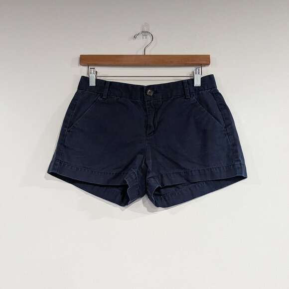 Gap Sunkissed Khakis Shorts Navy Blue Size 2 - Picture 1 of 3